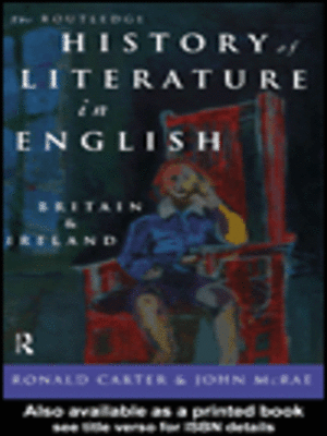 cover image of The Routledge History of Literature in English